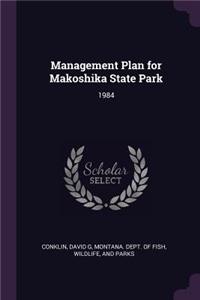 Management Plan for Makoshika State Park