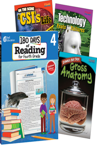 Learn-At-Home Reading: Bundle Grade 4: 4-Book Set