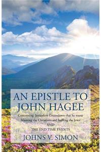 Epistle to John Hagee