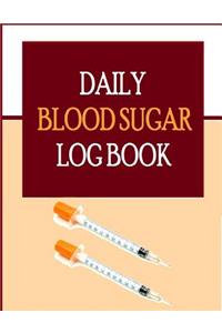 Daily Blood Sugar Log Book