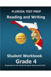 Florida Test Prep Reading and Writing Student Workbook Grade 4
