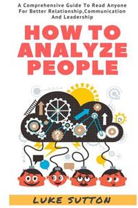 How To Analyze People