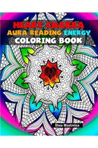 Heart Chakra Aura Reading Energy Coloring Book