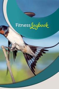 Fitness Logbook: 50 Pages, 5.5 X 8.5 Beautiful Bird