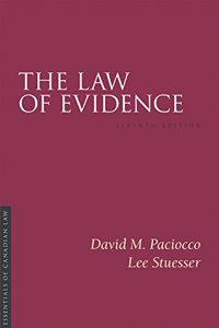 The Law of Evidence, 7/E