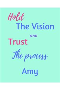 Hold The Vision and Trust The Process Amy's