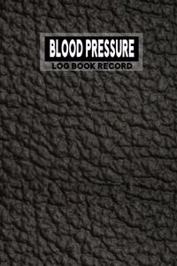 Blood Pressure Log Book Record