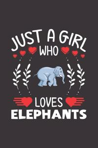 Just A Girl Who Loves Elephants