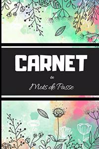 CARNET de Mots de passe
