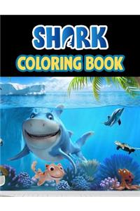 Shark Coloring Book