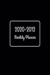 2020-2012 Monthly Planner