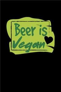 Beer is Vegan Notebook