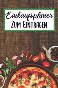 Einkaufsplaner Zum Eintragen
