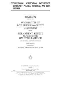 Congressional notification