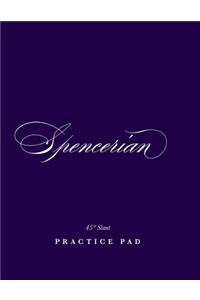 Spencerian 45° Slant Practice Pad
