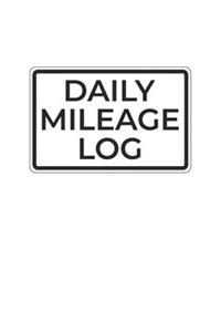 Daily Mileage Log