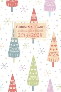 Christmas Card Address Book & Tracker 2019-2028