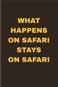 What Happens On Safari Stays On Safari