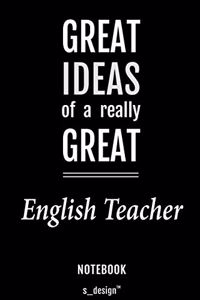 Notebook for English Teachers / English Teacher