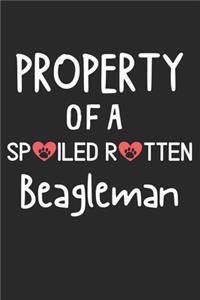 Property Of A Spoiled Rotten Beagleman