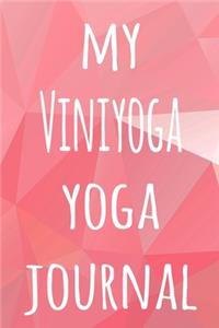 My Viniyoga Yoga Journal