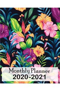 Monthly Planner 2020-2021