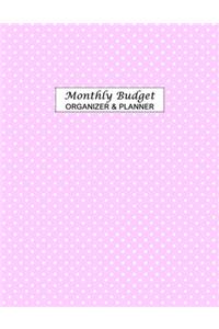 Monthly Budget Organizer & Planner