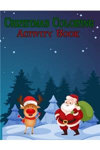 Christmas Coloring Activity Book