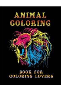 Animal Coloring Books for Coloring Lovers