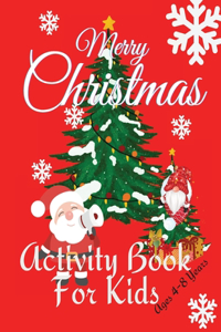 Christmas Activity Book for Kids