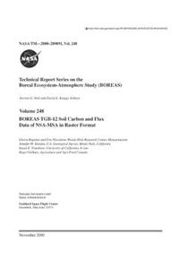 Boreas Tgb-12 Soil Carbon and Flux Data of Nsa-MSA in Raster Format