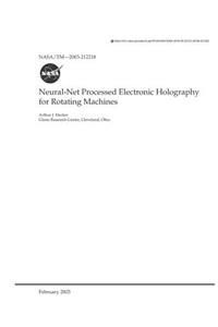 Neural-Net Processed Electronic Holography for Rotating Machines