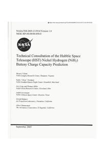 Technical Consultation of the Hubble Space Telescope (Hst) Nickel Hydrogen (Nih2) Battery Charge Capacity Prediction. Version 1.0