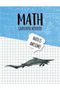 Math Graph Paper Notebook