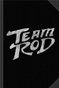 Team Rod Vintage Black Journal Notebook