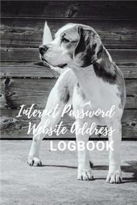 Internet Password Website Address Logbook