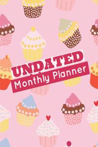 Undated Monthly Planner
