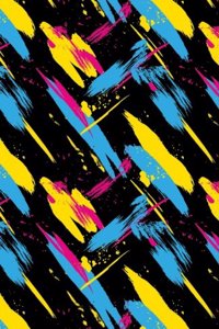 Bullet Journal Crazy Paint Splatters 1