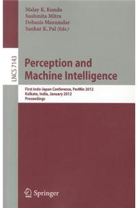 Perception and Machine Intelligence