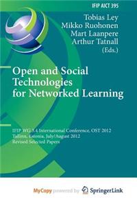 Open and Social Technologies for Networked Learning