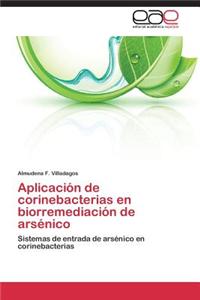 Aplicación de corinebacterias en biorremediación de arsénico