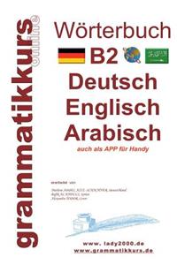 Wörterbuch B2 Deutsch - Englisch - Arabisch - Syrisch