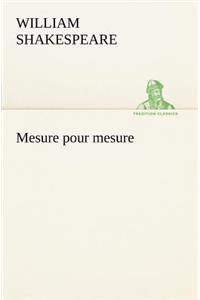 Mesure pour mesure