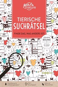 Tierische Suchratsel - Finde das, was anders ist!