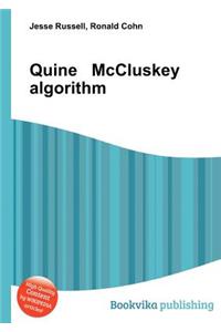 Quine McCluskey Algorithm