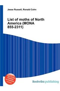 List of Moths of North America (Mona 855-2311)