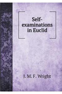 Self-Examinations in Euclid