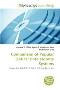 Comparison of Popular Optical Data-Storage Systems
