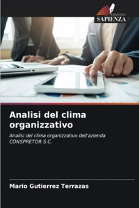 Analisi del clima organizzativo