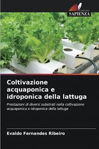 Coltivazione acquaponica e idroponica della lattuga